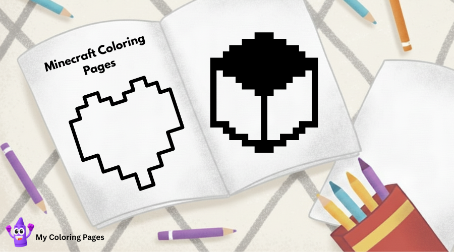 Minecraft Coloring Pages