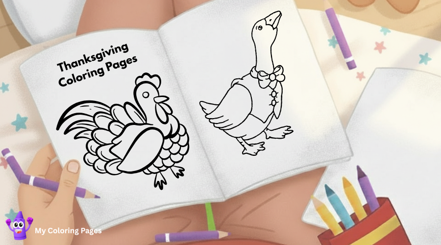 Thanksgiving Coloring Pages