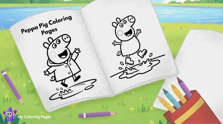 Peppa Pig Coloring Pages