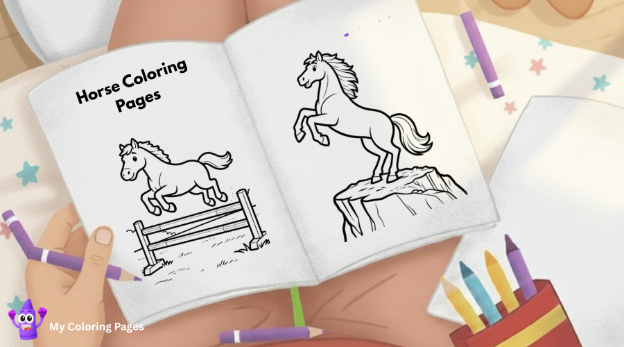 Horse Coloring Pages