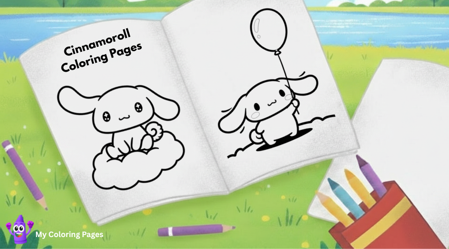 Dibujos de Cinnamoroll para colorear