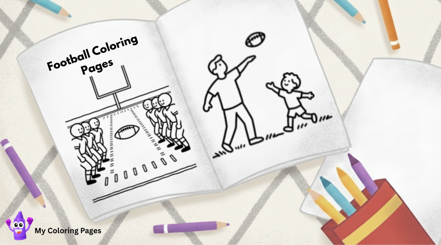Football Coloring Pages