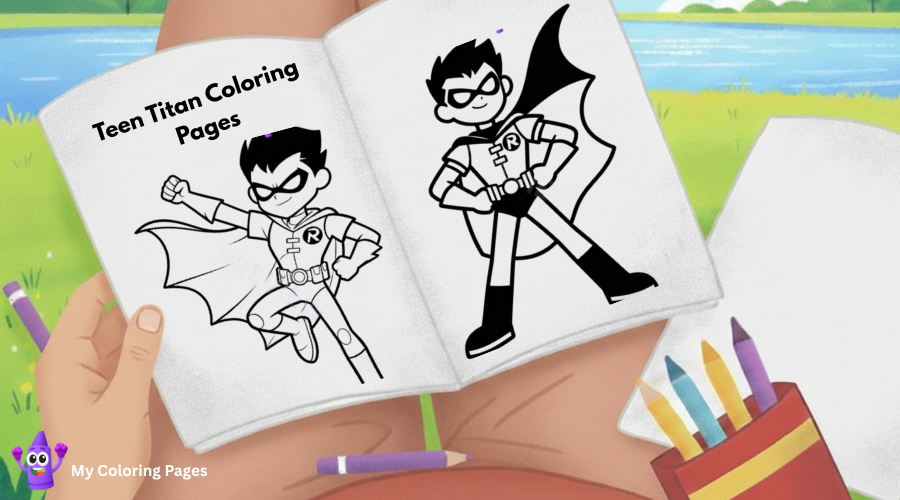Teen Titans Coloring Pages