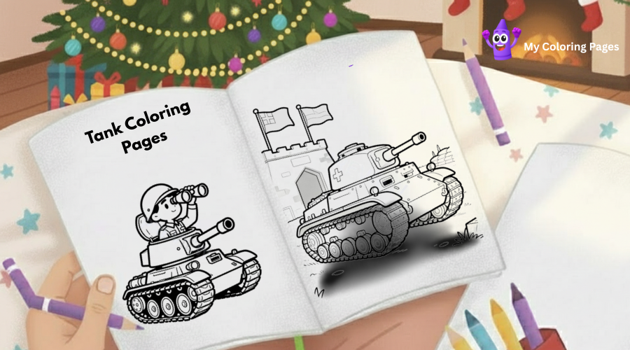 Tank Coloring Pages