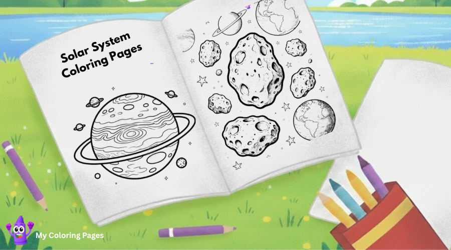 Solar System Coloring Pages