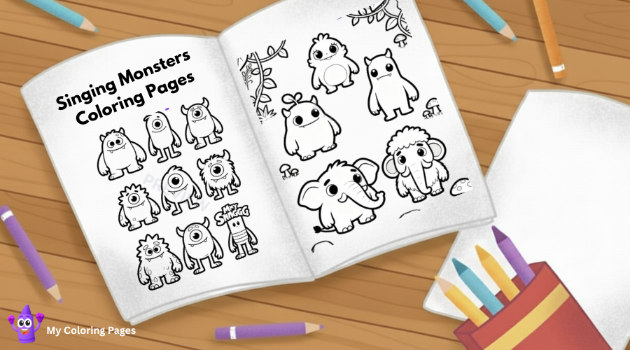 My Singing Monsters Coloring Pages