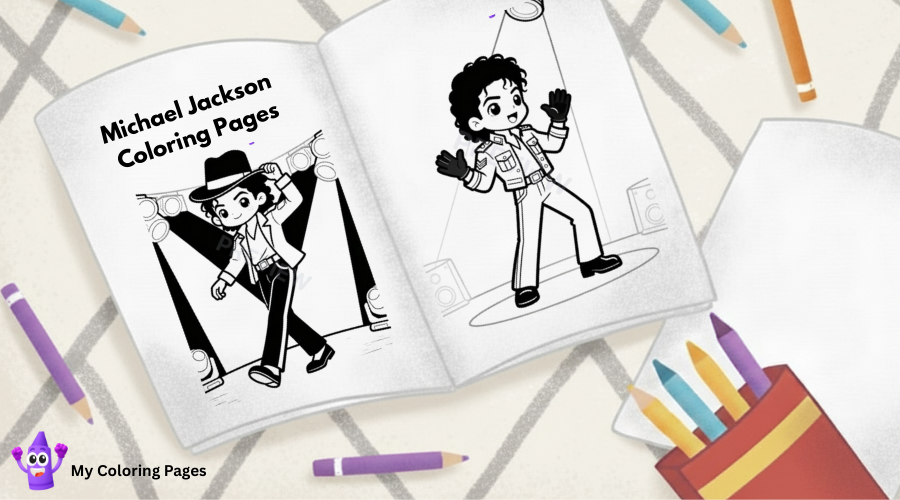 Michael Jackson Coloring Pages