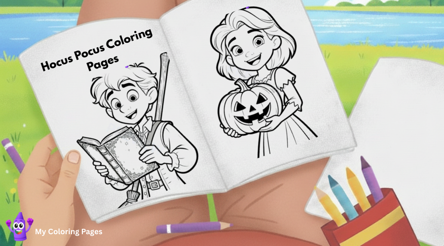 Hocus Pocus Coloring Pages