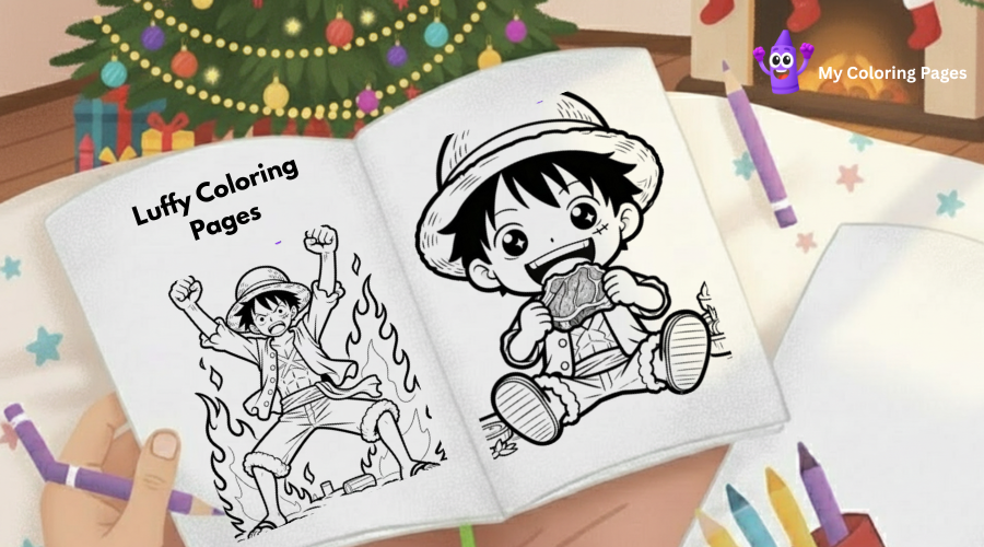 Luffy Coloring Pages
