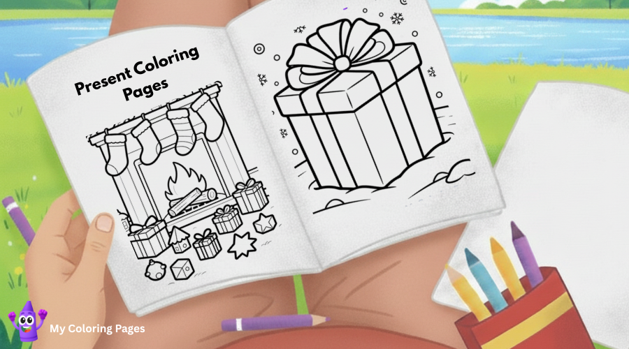 Present Coloring Pages