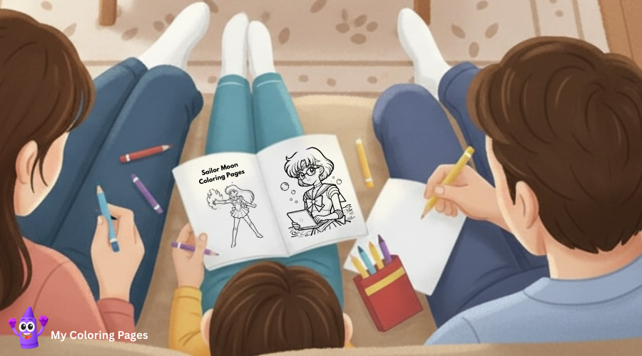 Sailor Moon Coloring Pages