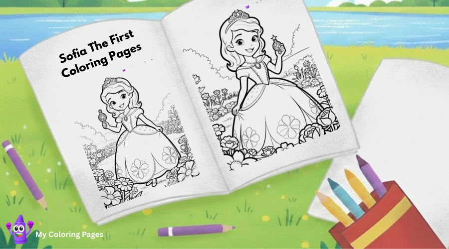 Sofia The First Coloring Pages