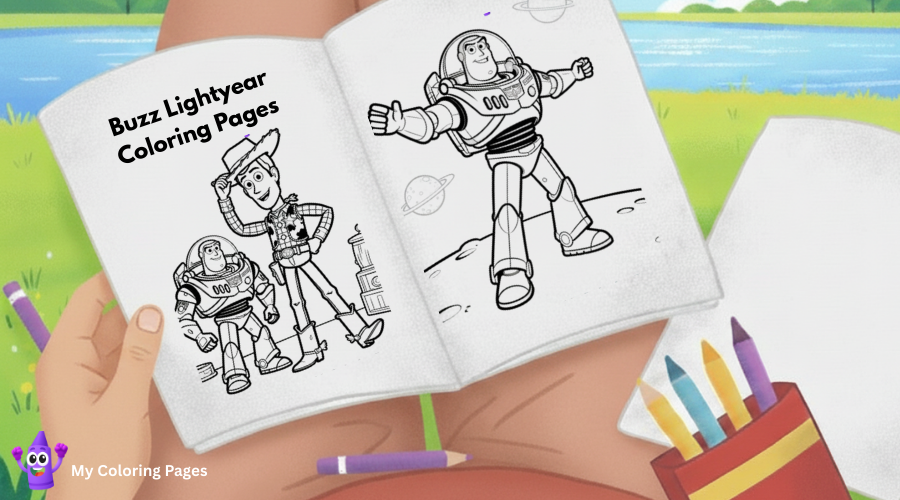 Buzz Lightyear Coloring Pages