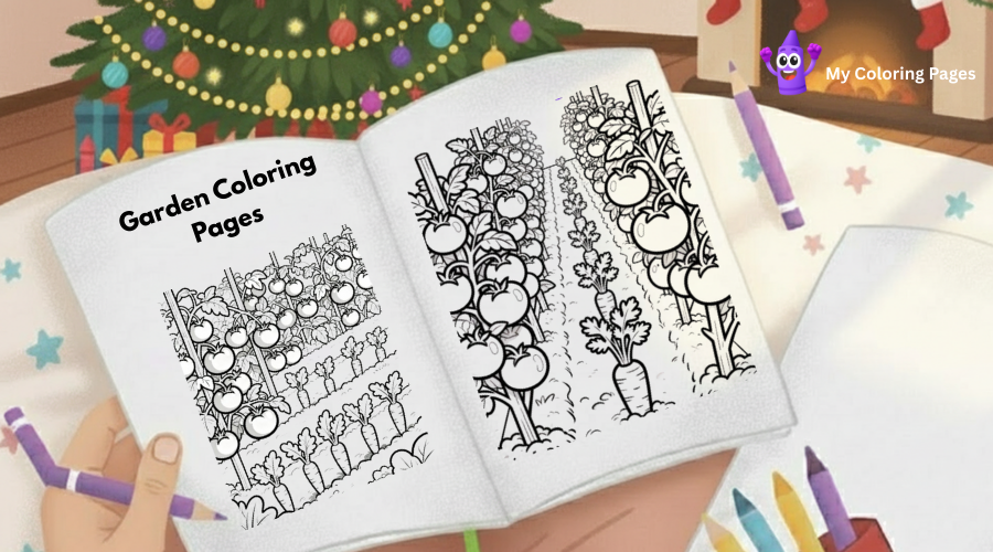 Garden Coloring Pages