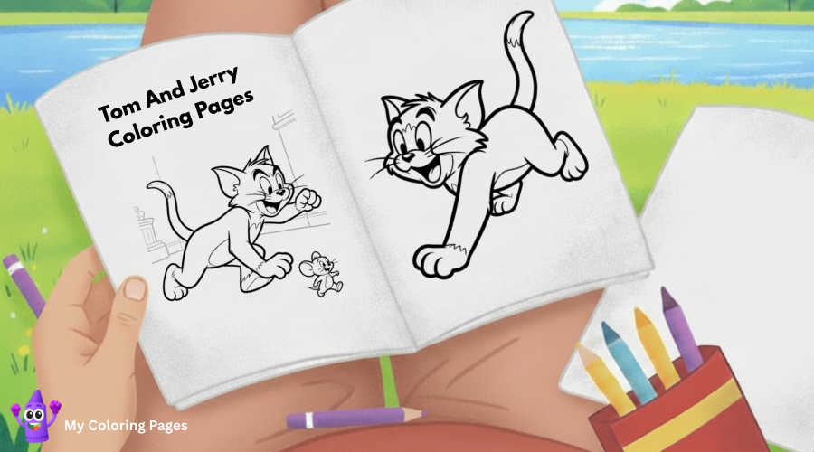 Tom And Jerry Coloring Pages
