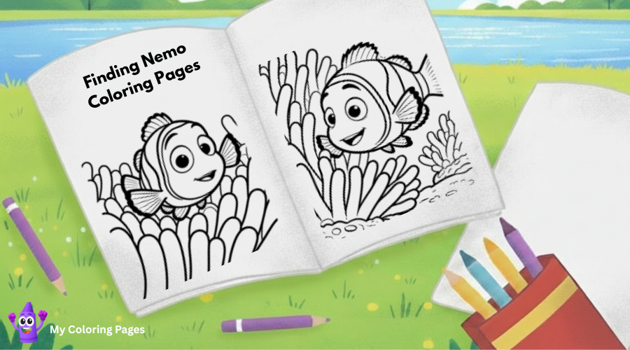 Finding Nemo Coloring Pages