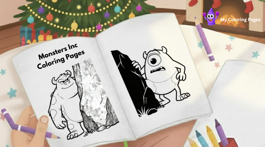 Monsters Inc Coloring Pages