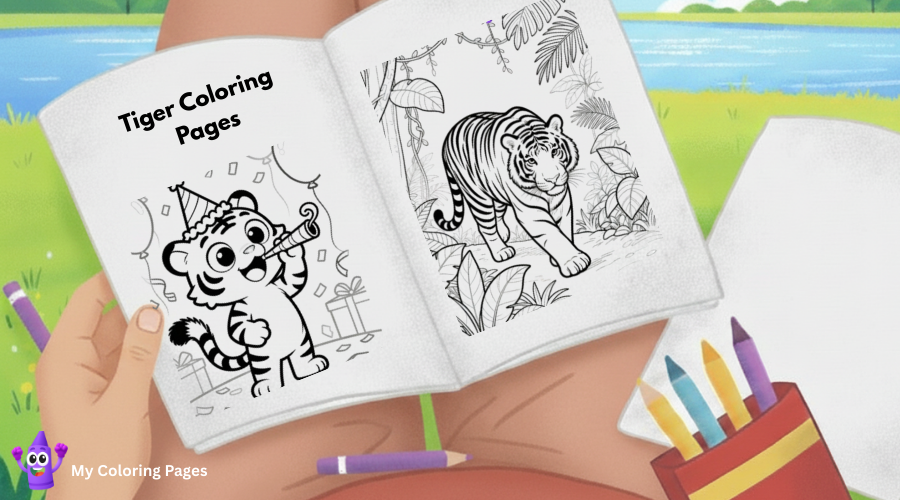 Tiger Coloring Pages