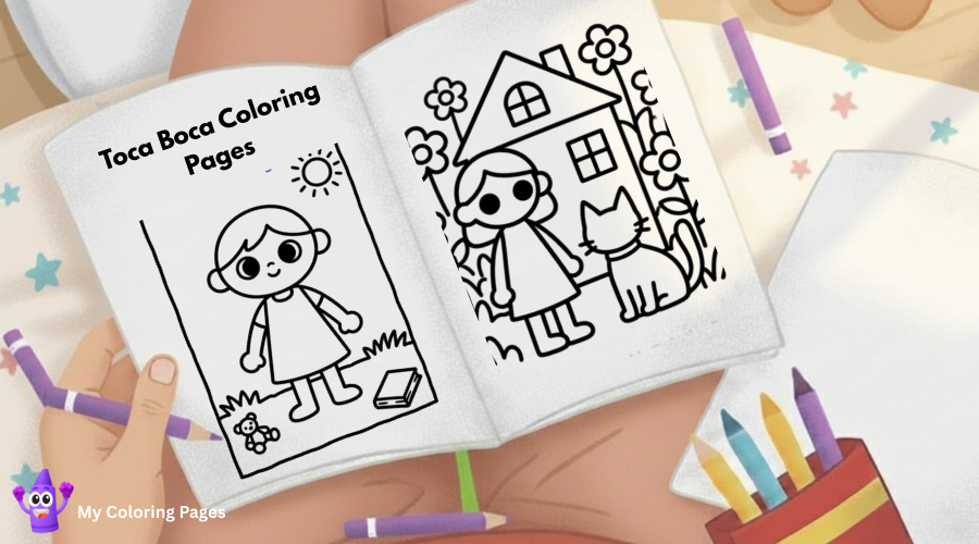 Toca Boca Coloring Pages