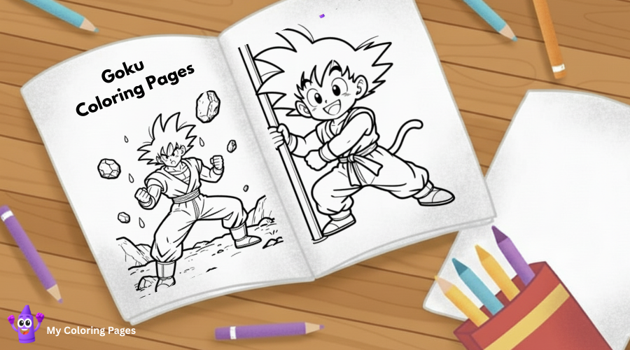 Goku Coloring Pages