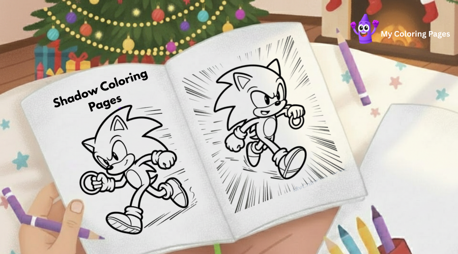 Shadow Coloring Pages