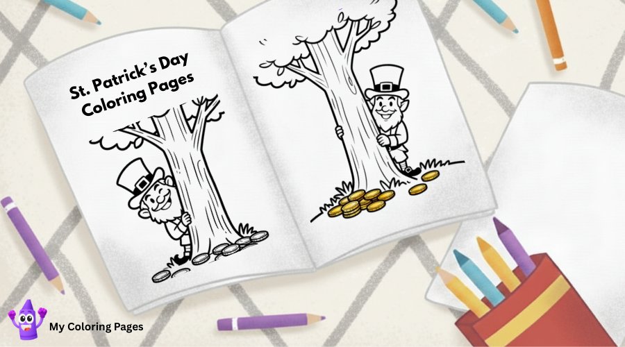 St. Patrick’s Day Coloring Pages