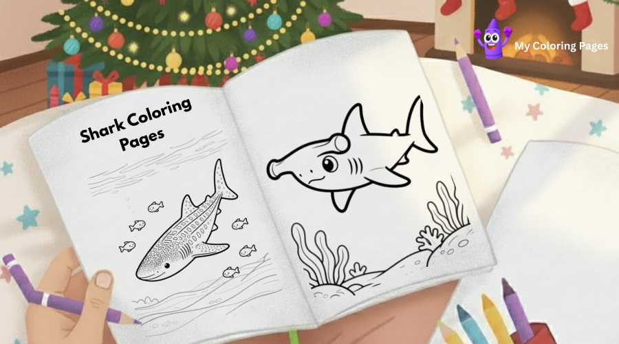 Shark Coloring Pages