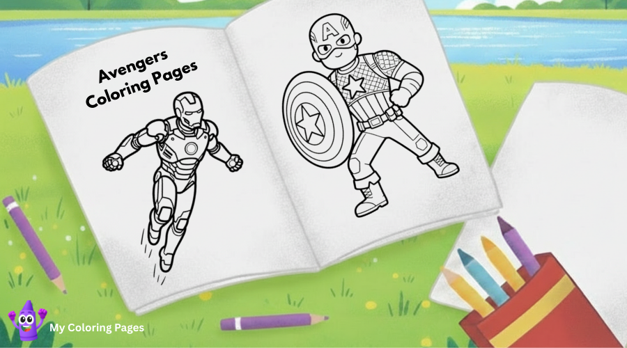 Dibujos de los Avengers para colorear