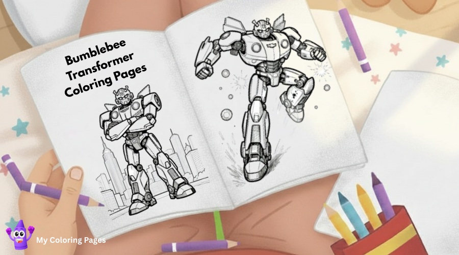 Bumblebee Transformer Coloring Pages