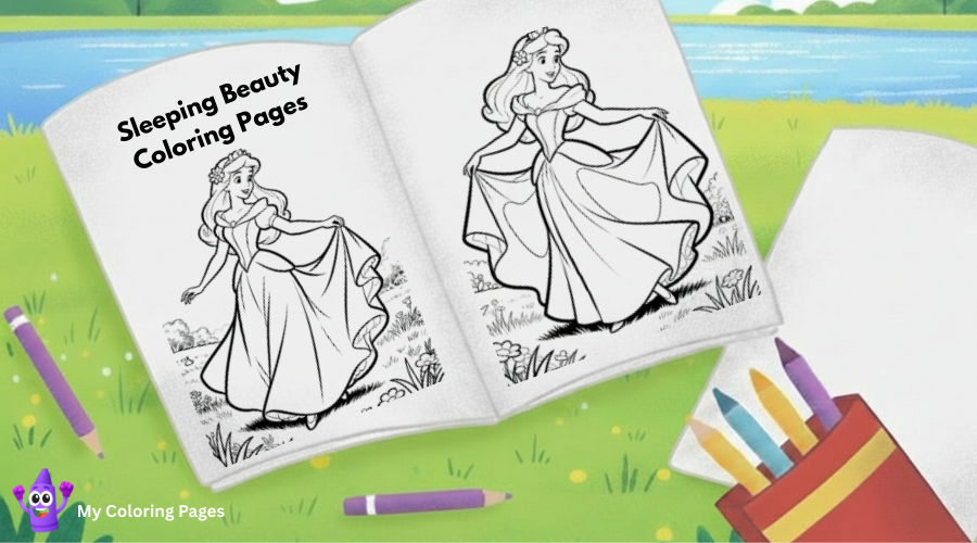 Sleeping Beauty Coloring Pages