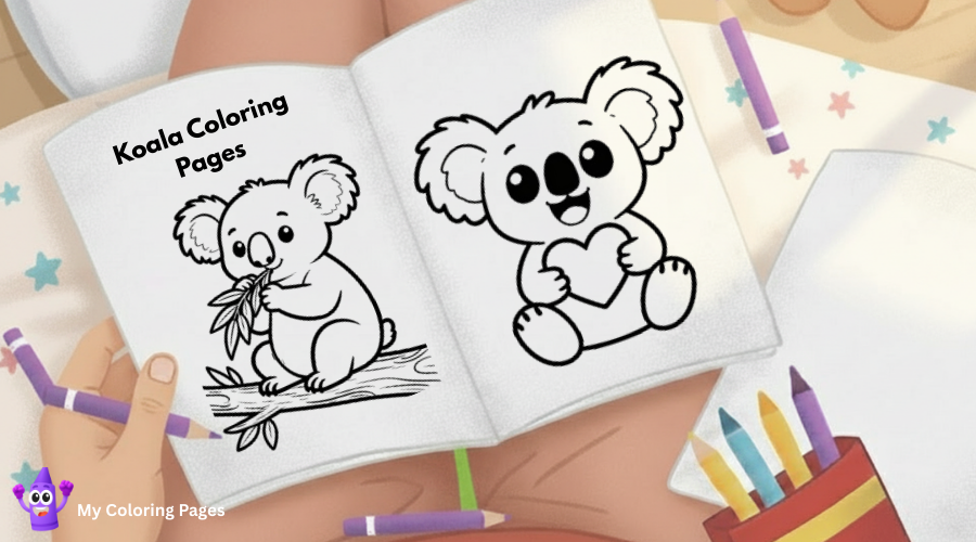 Koala Coloring Pages