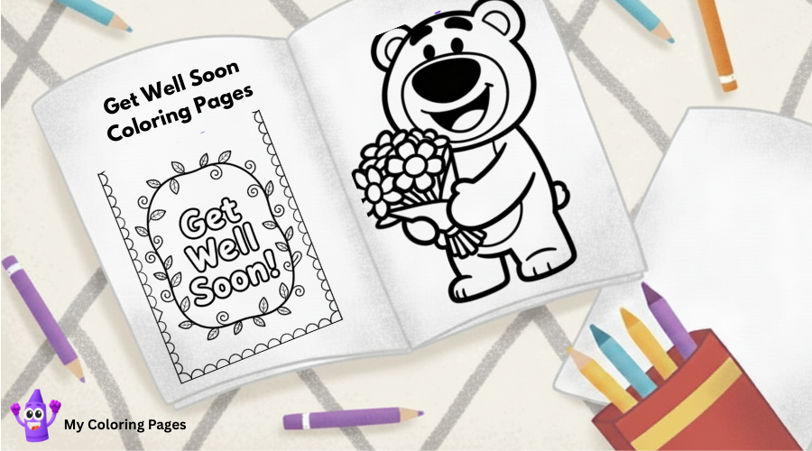 Get Well Soon Coloring Pages
