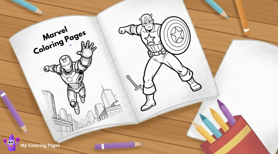 Marvel Coloring Pages