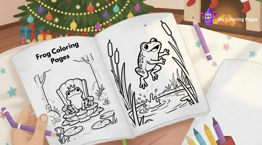 Frog Coloring Pages