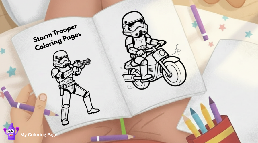 Storm Trooper Coloring Pages