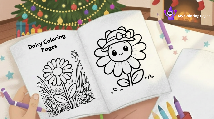 Daisy Coloring Pages