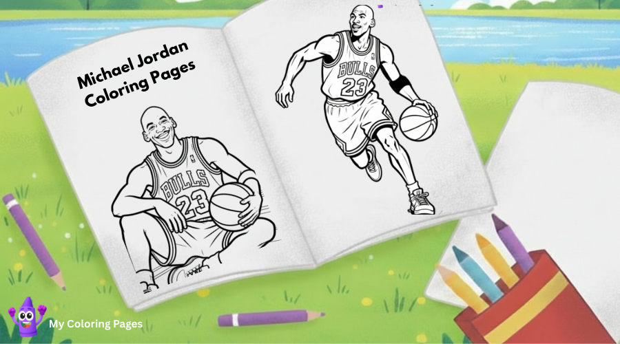 Michael Jordan Coloring Pages