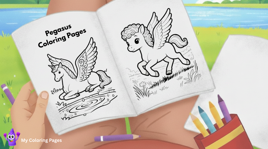 Pegasus Coloring Pages