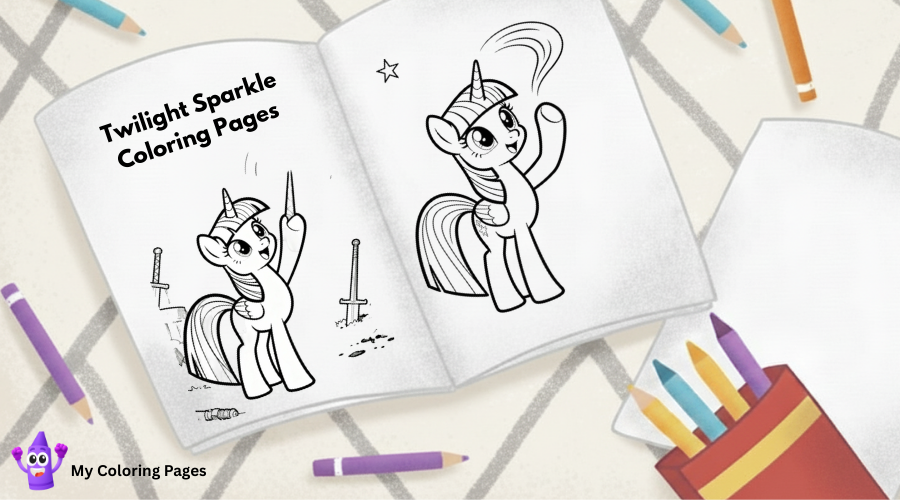 Twilight Sparkle Coloring Pages