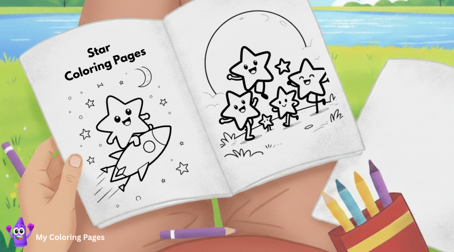 Star Coloring Pages