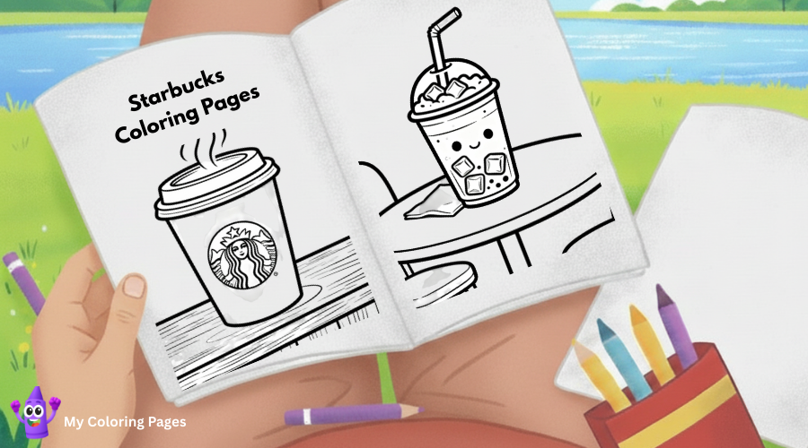 Starbucks Coloring Pages