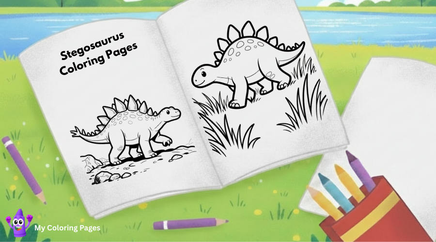 Stegosaurus Coloring Pages