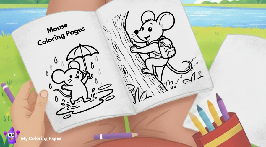 Mouse Coloring Pages