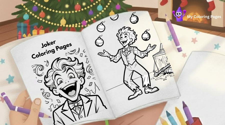 Joker Coloring Pages