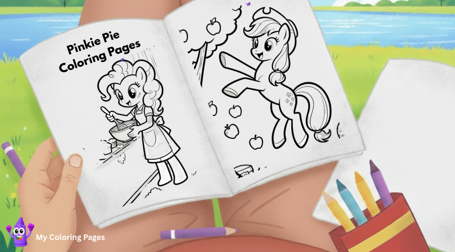 Pinkie Pie Coloring Pages
