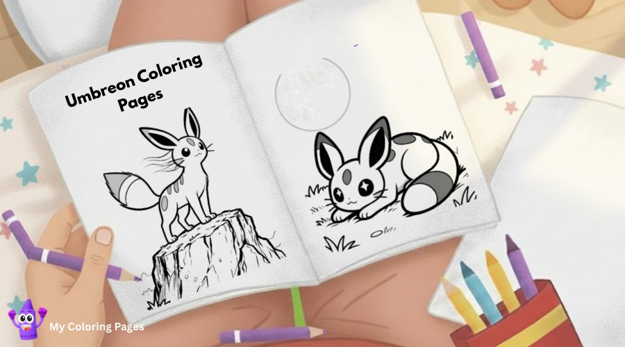 Umbreon Coloring Pages