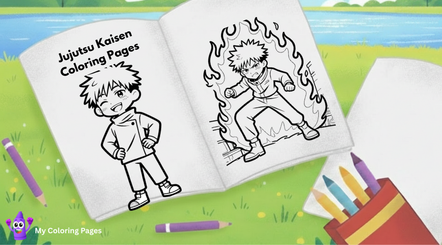 Jujutsu Kaisen Coloring Pages