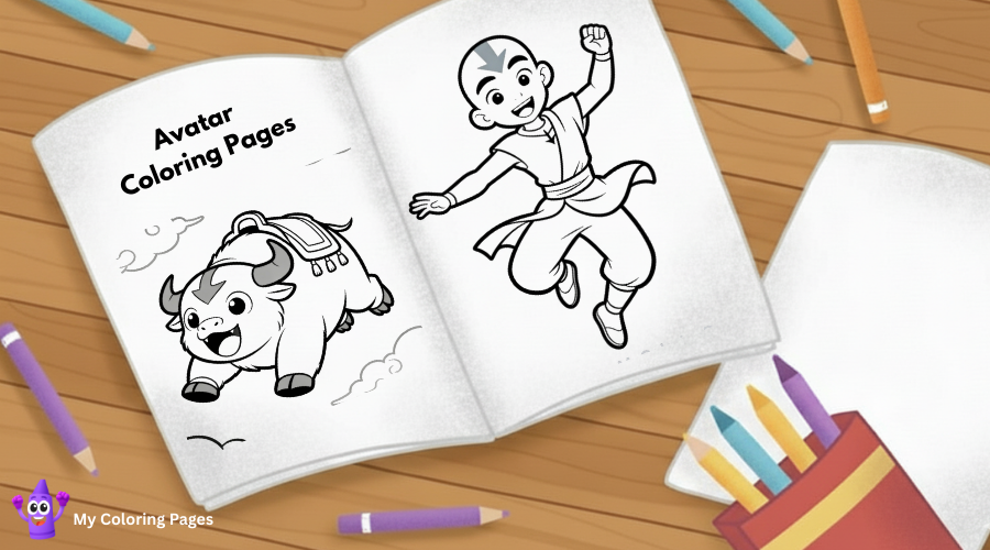 Avatar Coloring Pages