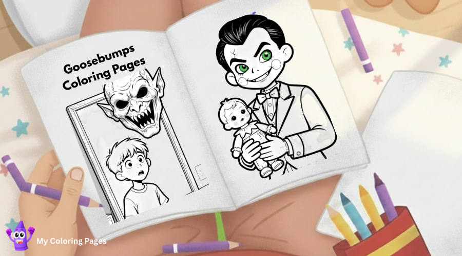 Goosebumps Coloring Pages