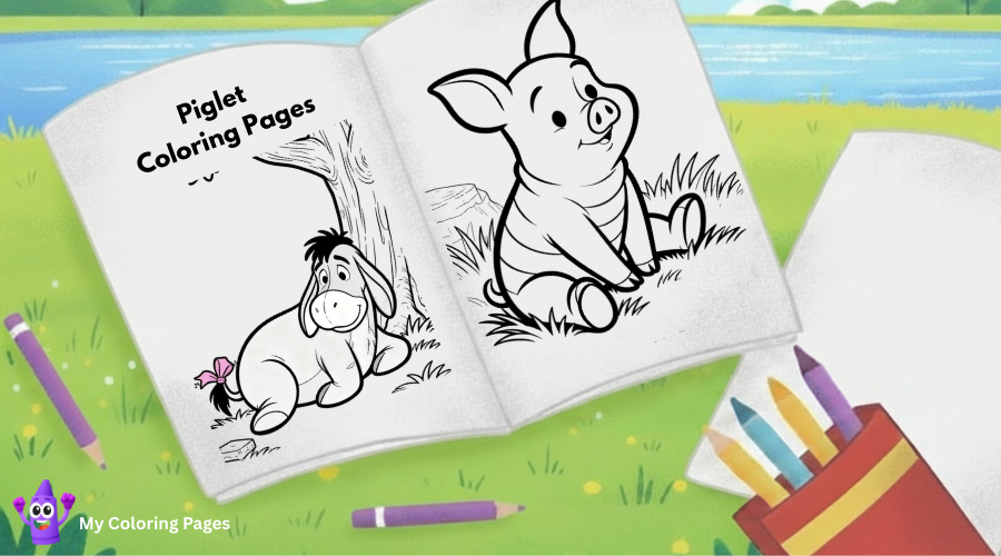 Piglet Coloring Pages